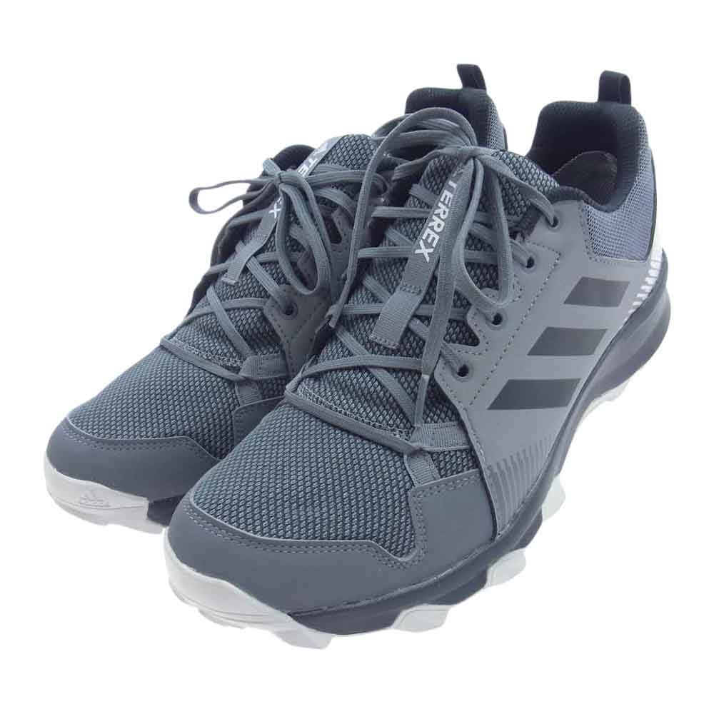 adidas アディダス G26407 TERREX TRACEROCKER GORE TEX テレックストレースロッカー トレイルランニング スニーカー グレー系 28.5cm【中古】