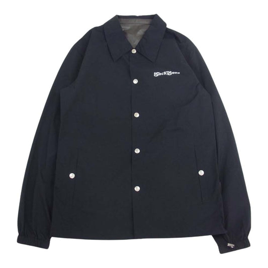 BACKBONE バックボーン 12SS BB12SS-B40  バックプリント コーチ ジャケット ブラック系 M【中古】