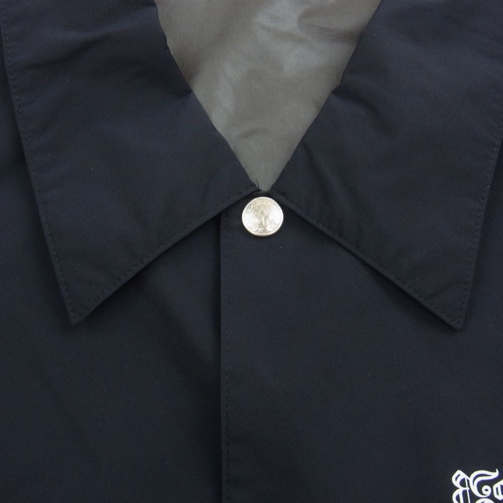 BACKBONE バックボーン 12SS BB12SS-B40  バックプリント コーチ ジャケット ブラック系 M【中古】