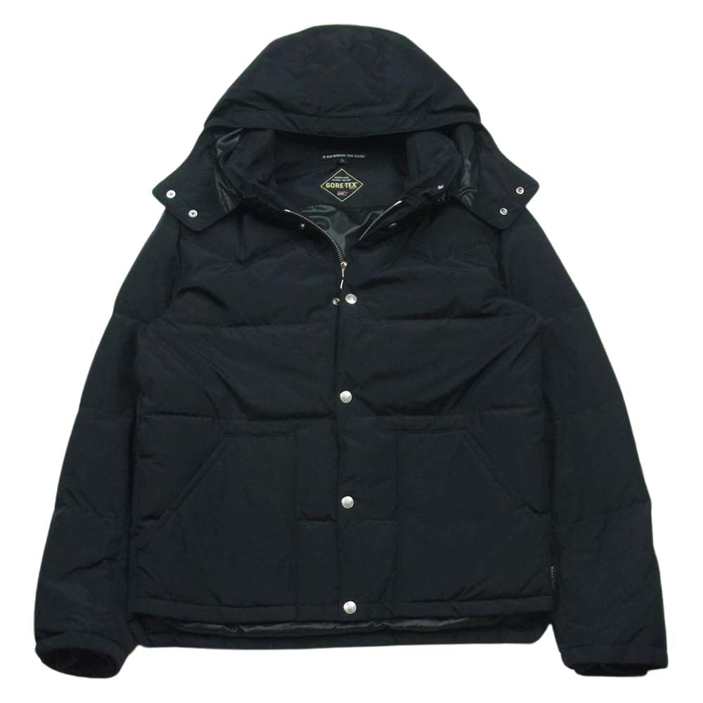 BACKBONE バックボーン 11AW BB11FW-B40 GORE TEX ゴアテックス ダウン ジャケット 日本製 ブラック系 L【中古】