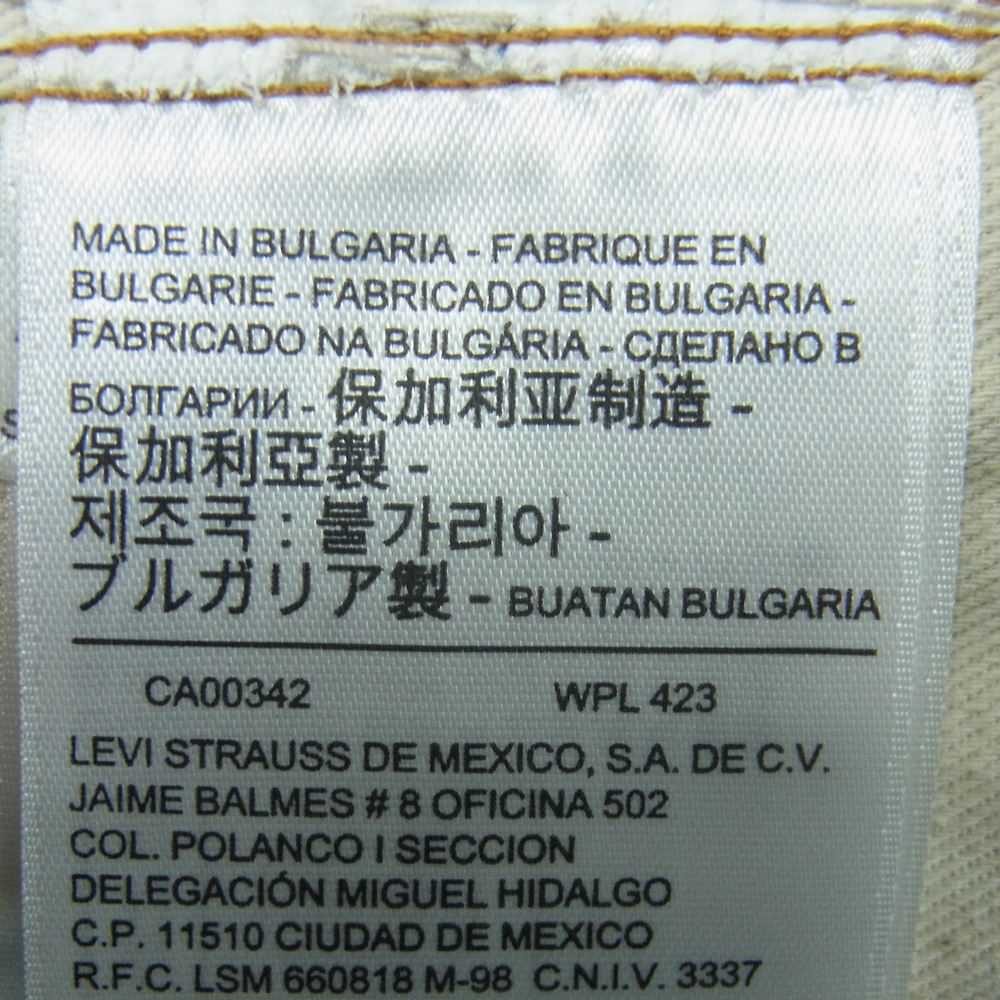 Levi's リーバイス 90501-0015 VINTAGE CLOTHING ヴィンテージクロージング LVC 501XX 1890年モデル リジッド シンチバック ストレート デニム パンツ インディゴブルー系 W29 L34【美品】【中古】