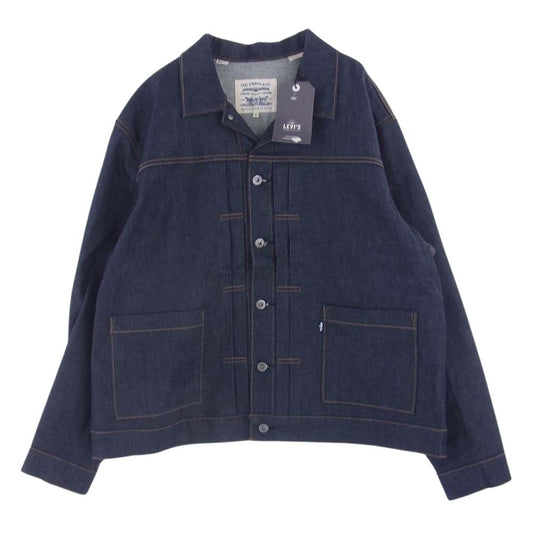 Levi's リーバイス 28943-0022 MADE&CRAFTED メイドアンドクラフテッド TYPE II WORN トラッカー デニム ジャケット インディゴブルー系 XL【極上美品】【中古】