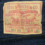 Levi's リーバイス 50155-0056 VINTAGE CLOTHING ヴィンテージクロージング LVC 1955モデル 501 XX ストレート デニム パンツ インディゴブルー系 W28 L32【中古】