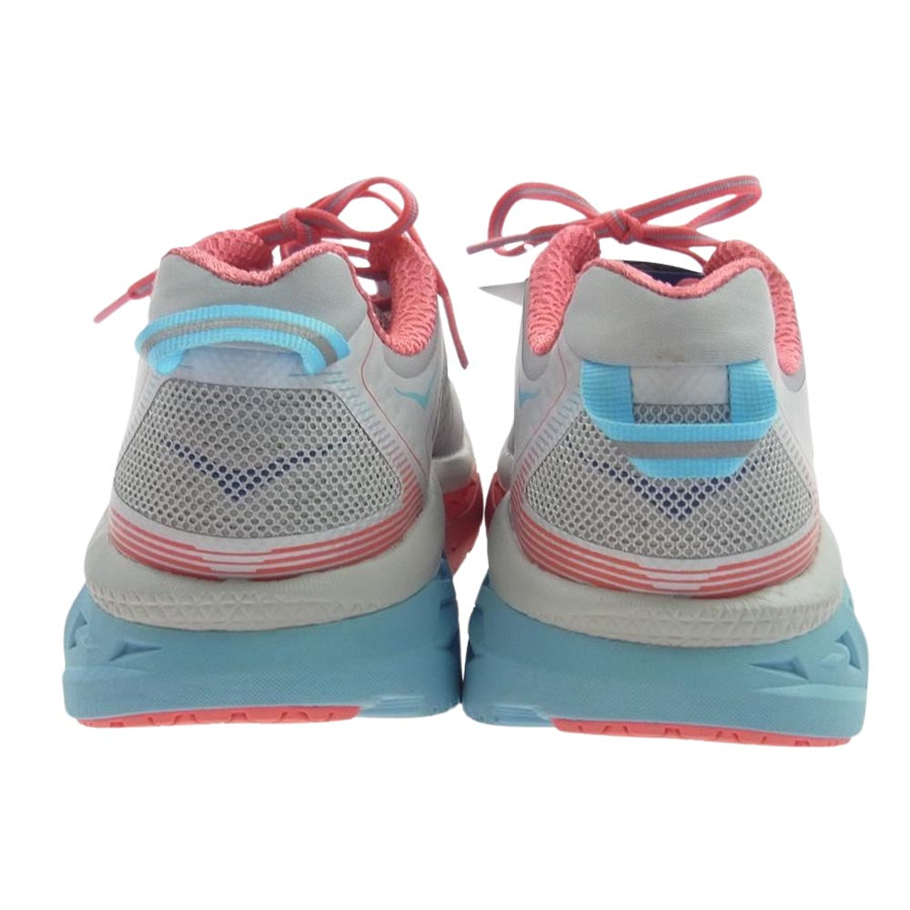 HOKA ONE ONE ホカ オネオネ 1016259 MCDB Womens ARAHI Trail Running Shoes アラヒ トレイル ランニング シューズ スニーカー グレー系 24cm【新古品】【未使用】【中古】