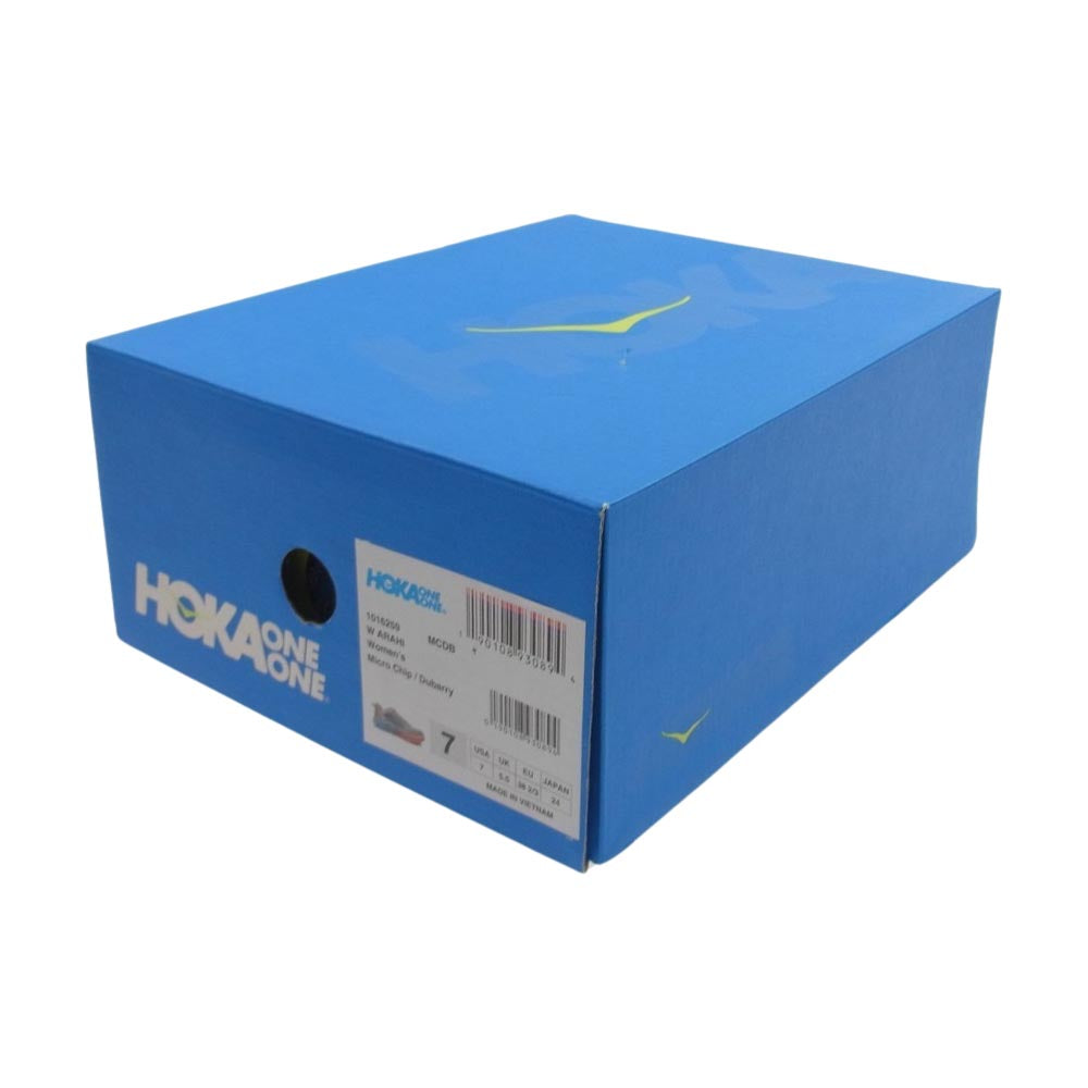 HOKA ONE ONE ホカ オネオネ 1016259 MCDB Womens ARAHI Trail Running Shoes アラヒ トレイル ランニング シューズ スニーカー グレー系 24cm【新古品】【未使用】【中古】