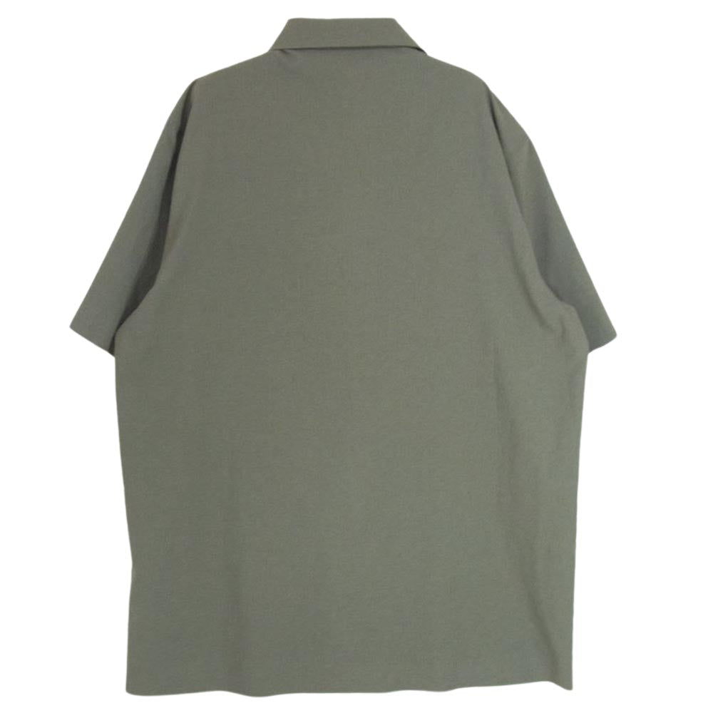 ARC'TERYX アークテリクス X000007416　 Skyline SS Shirt Melange スカイライン メランジ ショートスリーブ 半袖 シャツ カーキ系 M【美品】【中古】