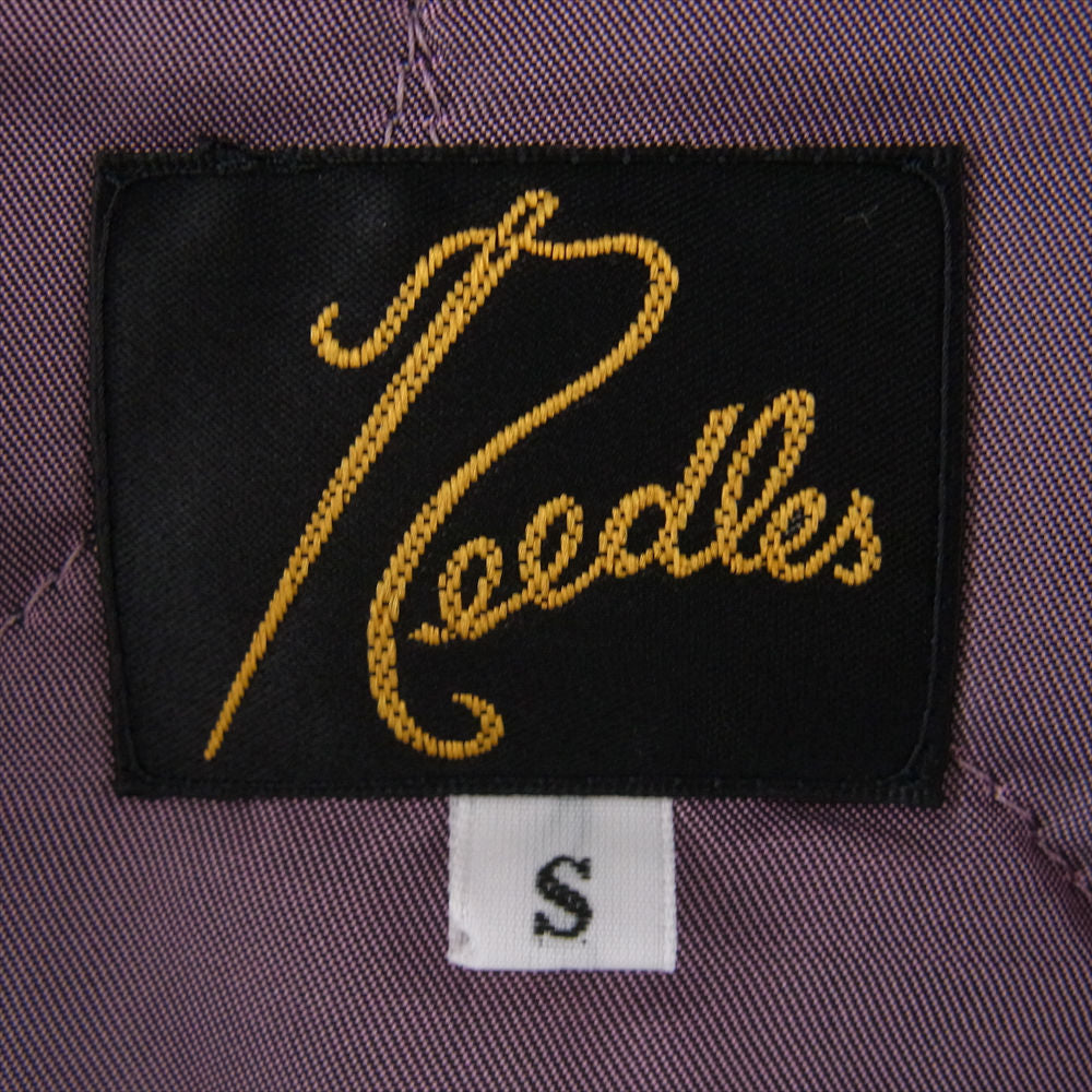 Needles ニードルス LQ140 Sport Jacket スポーツ ジャケット ジップアップ ブルゾン 内キルティング ダークネイビー系 S【中古】