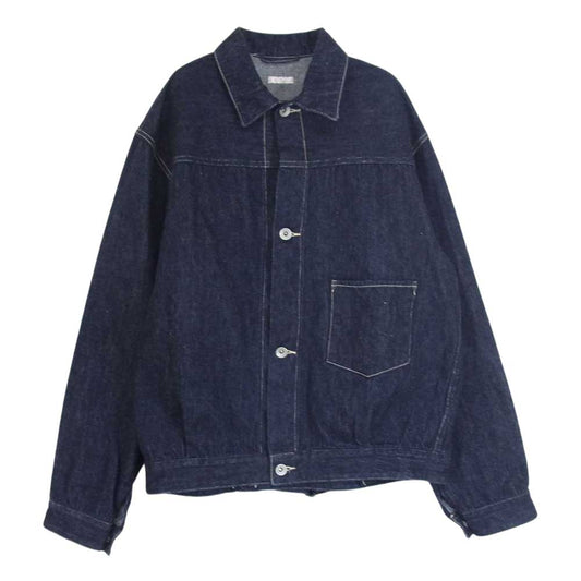 COMOLI コモリ 22SS V01-01001 デニムジャケット 1stモデル インディゴブルー系 1【美品】【中古】