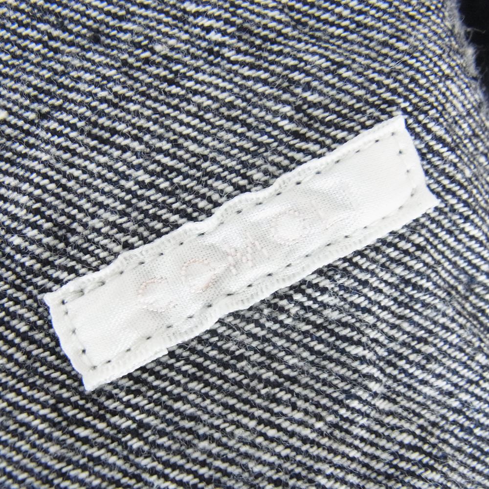 COMOLI コモリ 23AW Y03-01002 デニム カバーオール ワーク ジャケット インディゴブルー系 1【新古品】【未使用】【中古】