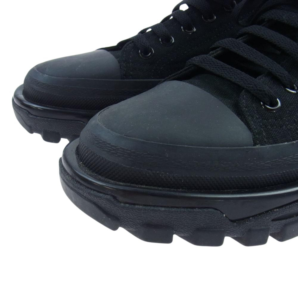 RAF SIMONS ラフシモンズ B22526 ADIDAS アディダス RS DETROIT RUNNER デトロイトランナー スニーカー ブラック系 25.0cm【中古】