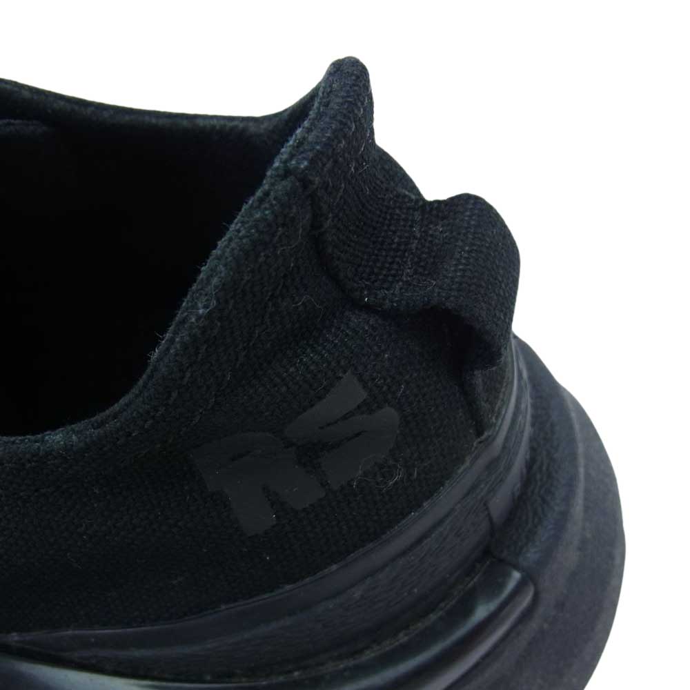 RAF SIMONS ラフシモンズ B22526 ADIDAS アディダス RS DETROIT RUNNER デトロイトランナー スニーカー ブラック系 25.0cm【中古】