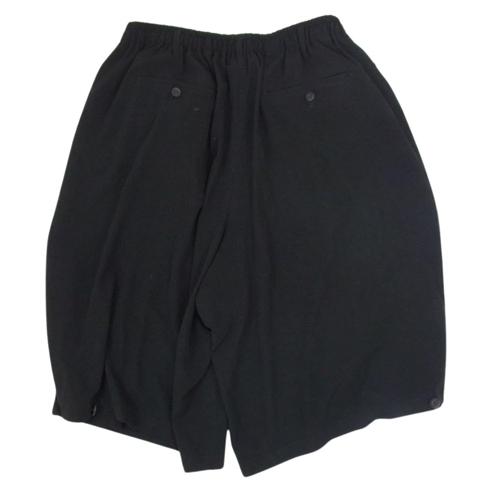 Yohji Yamamoto POUR HOMME ヨウジヤマモトプールオム 20SS HN-P27-500 タキシード サイドジップ オープン ハカマ パンツ ブラック系 2【中古】