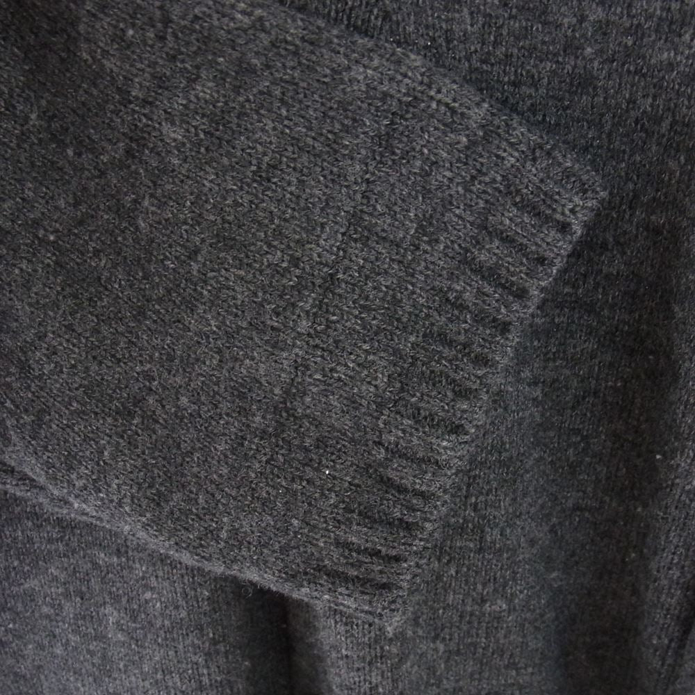 Yohji Yamamoto POUR HOMME ヨウジヤマモトプールオム 21AW HX-K77-181 ダリア 花柄ロングCD バックフラワー ロング カーディガン グレー系 3【中古】