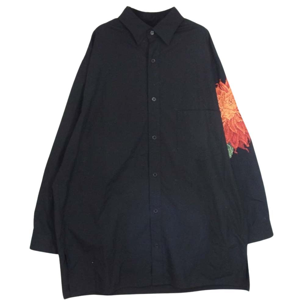 yohjiyamamoto 22ss 変形前立てブラウス yohjiyamamoto 22ss 変形前立てブラウス yohjiyamamoto 22ss