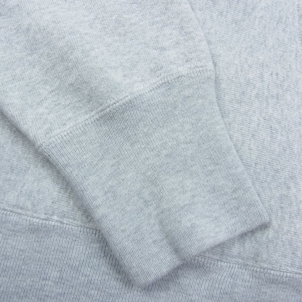 Champion チャンピオン 青単タグ 復刻 バースウィーブ スウェット パーカー グレー系 L【中古】