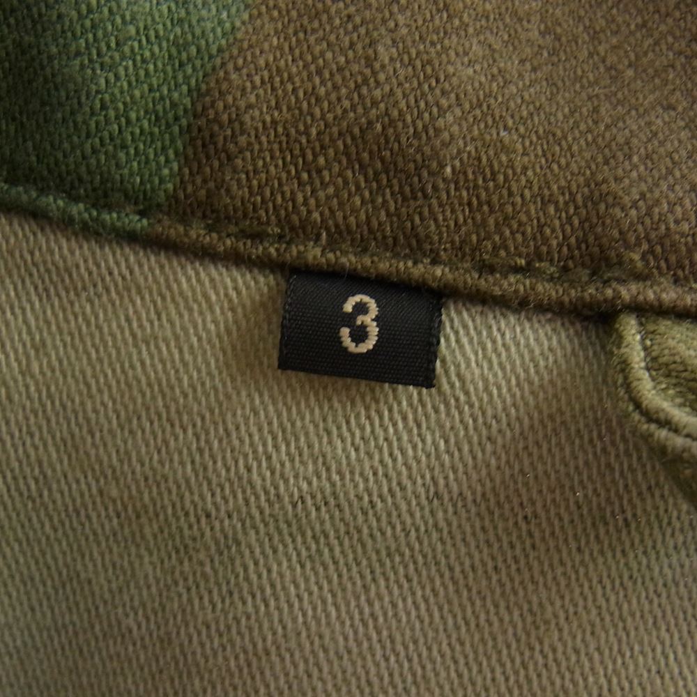 orSlow オアスロウ カモ柄 カバーオール ジャケット カーキ系 3【中古】