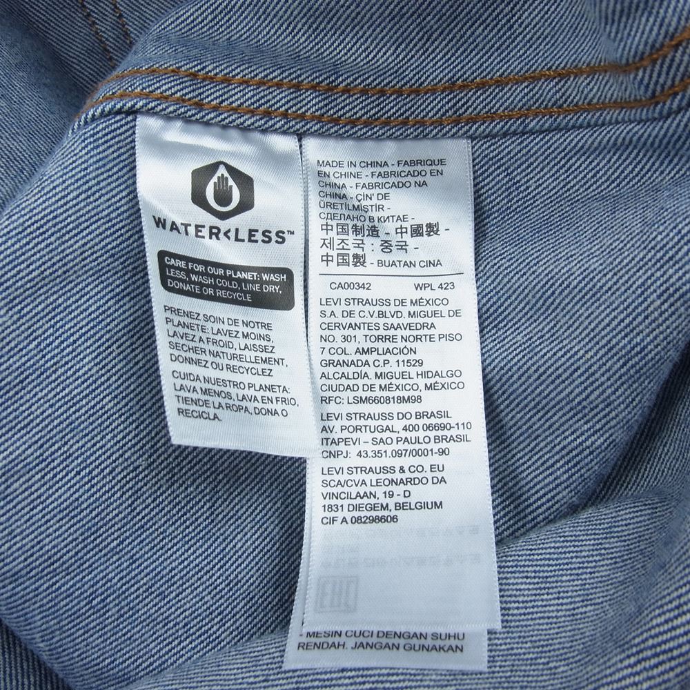 Levi's RED リーバイスレッド A2691-0000 デニム エンジニア コート カバーオール ジャケット インディゴブルー系 XL【中古】