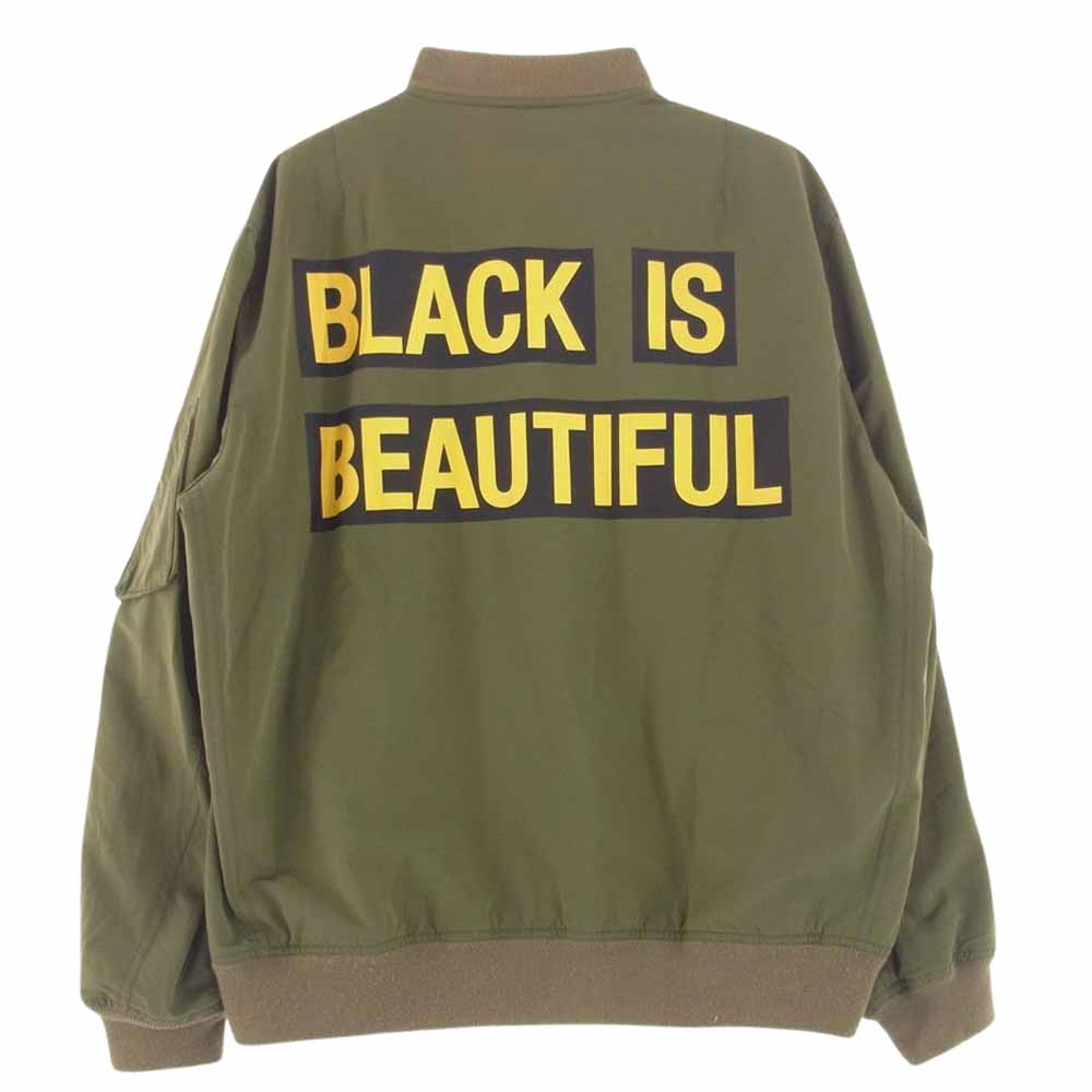 セバントゥア MA-1 JACKET ミリタリー ボンバー ジャケット カーキ系 L【中古】