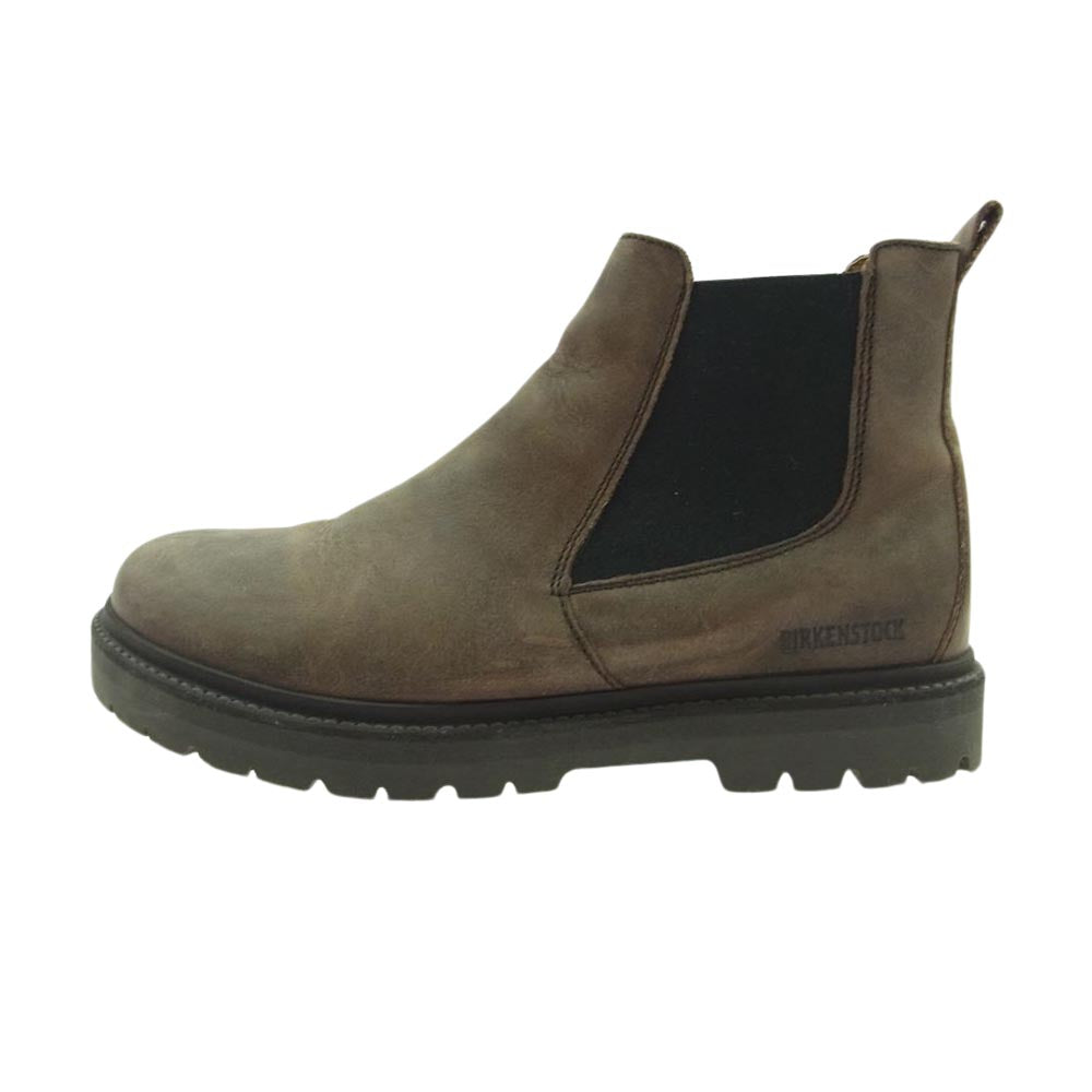 BIRKENSTOCK ビルケンシュトック STALON スタロン サイドゴア ブーツ ブラウン系 26cm【中古】