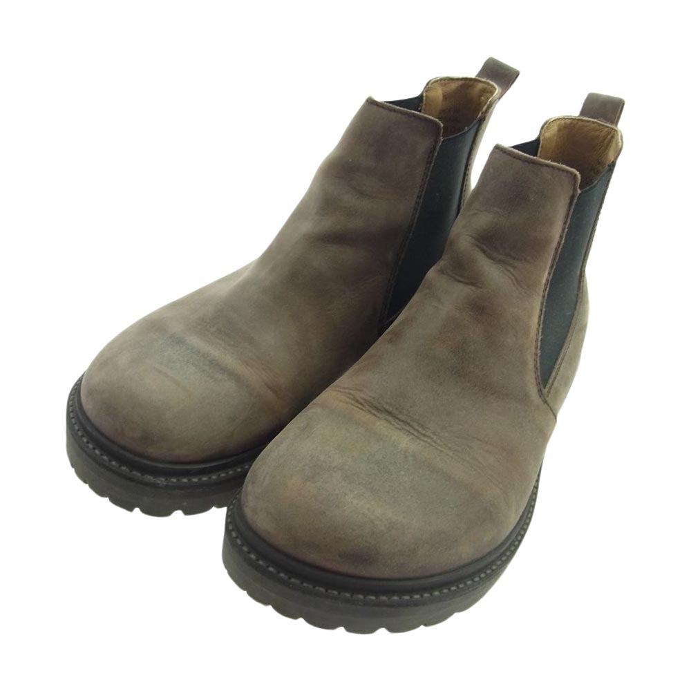 BIRKENSTOCK ビルケンシュトック STALON スタロン サイドゴア ブーツ ブラウン系 26cm【中古】