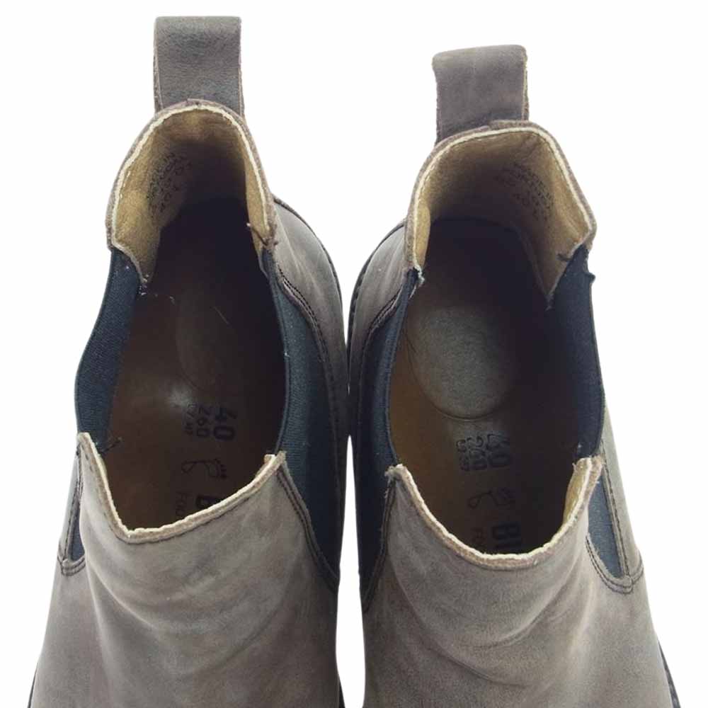 BIRKENSTOCK ビルケンシュトック STALON スタロン サイドゴア ブーツ ブラウン系 26cm【中古】