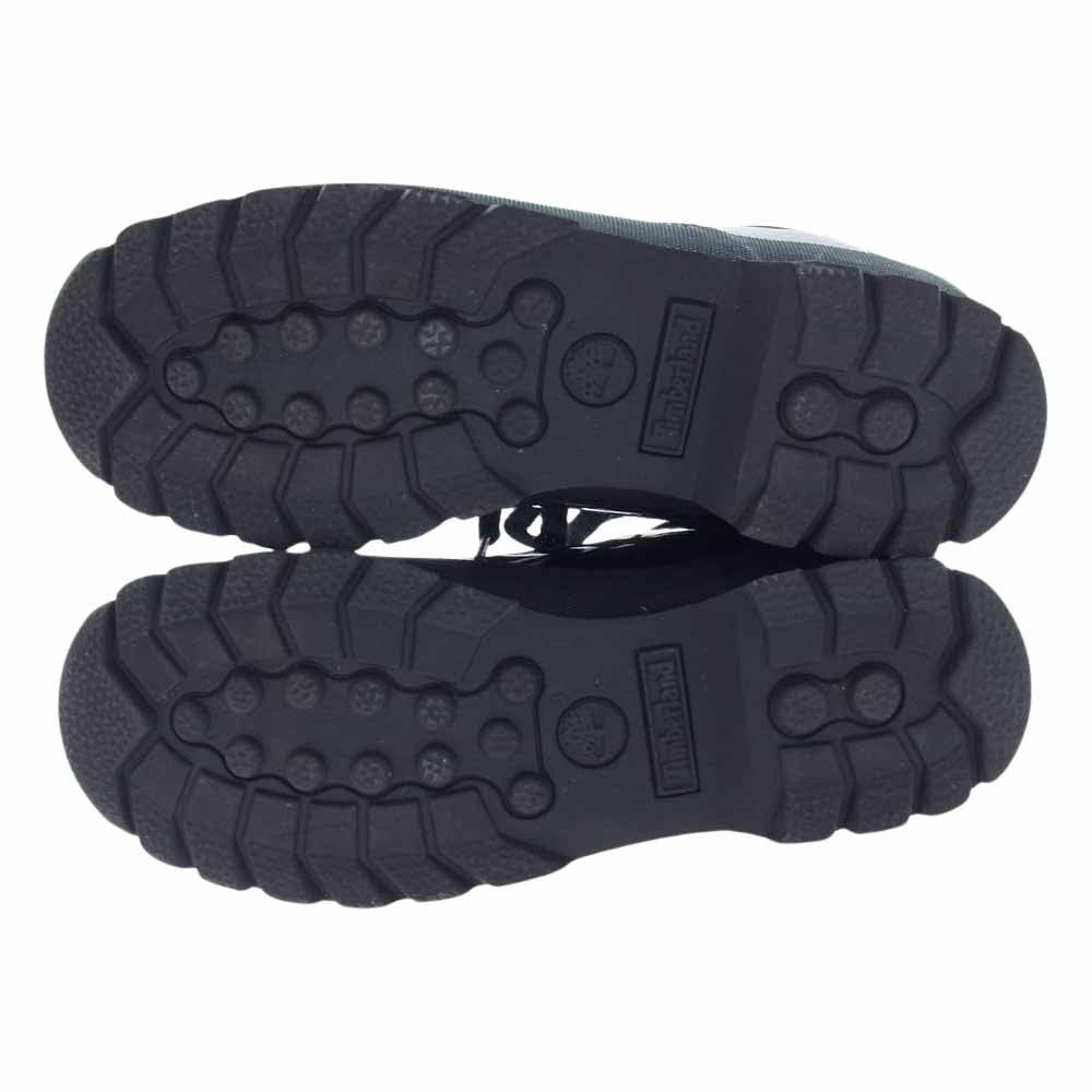 Supreme シュプリーム 20SS Timberland Euro Hiker Low Patent Leather ティンバーランド ユーロハイカー ロー パテントレザー ブーツ ブラック系 26cm【中古】
