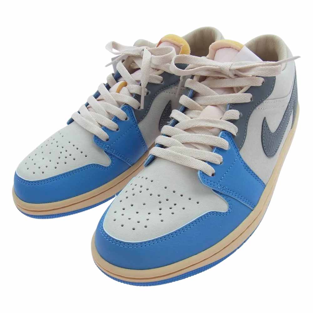 NIKE ナイキ DZ5376-469 AIR JORDAN 1 LOW SE エア ジョーダン 1 ロー シーズナルエディション TOKYO 96 スニーカー ホワイト系 グレー系 ブルー系 26cm【新古品】【未使用】【中古】