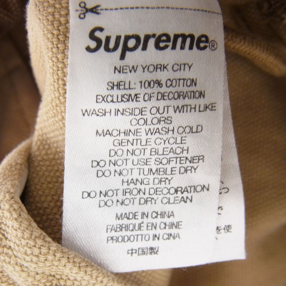 Supreme シュプリーム 23SS Canvas Clip Jacket キャンバス クリップ ジャケット マルチカラー系 L【美品】【中古】