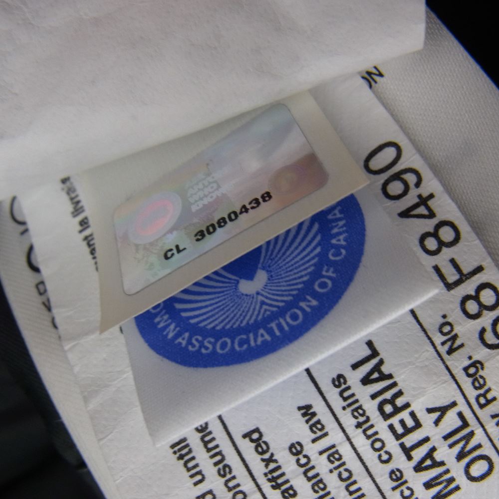 CANADA GOOSE カナダグース 2072JM YORK TON ヨークトン ファー付フーディ ダウン ジャケット ブラウン系 S【中古】