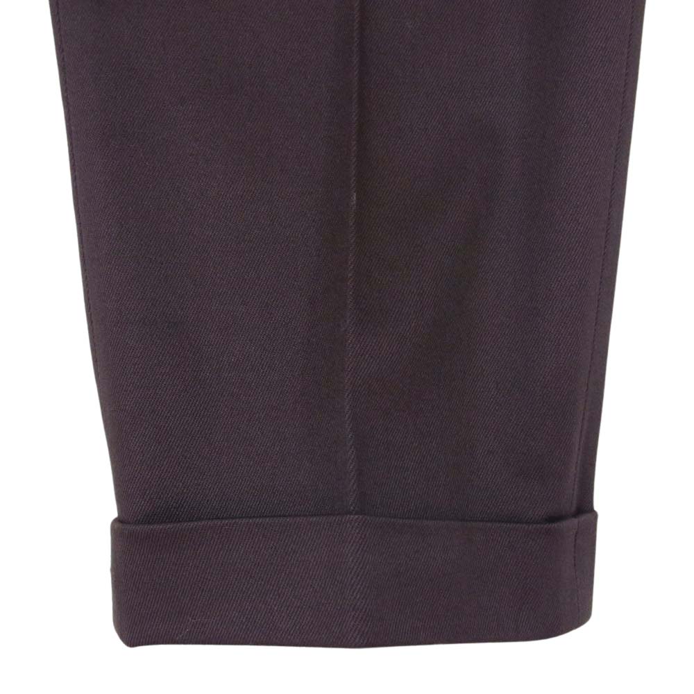 Paul Smith ポール・スミス 213051 150MT コットンストレッチ アンクルカットパンツ ブラウン系 S【中古】