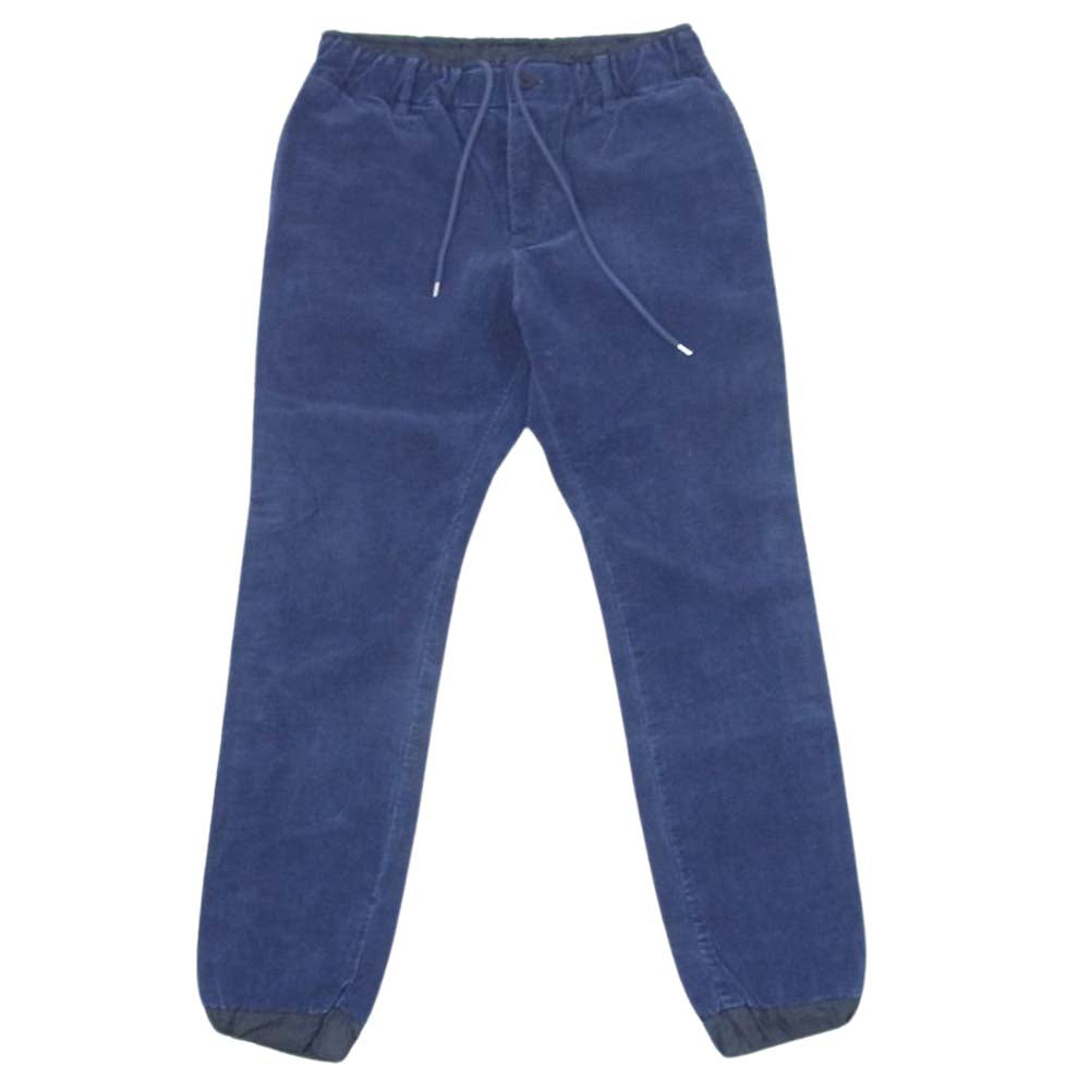 Sacai サカイ 19AW 18-01754M CORDUROY Trousers コーデュロイ トラウザーズ イージー パンツ ネイビー系 1【中古】