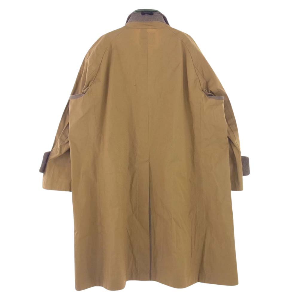 Sacai サカイ 20SS 20-02210M オーバーサイズ ステンカラー コート ベージュ系 1【中古】