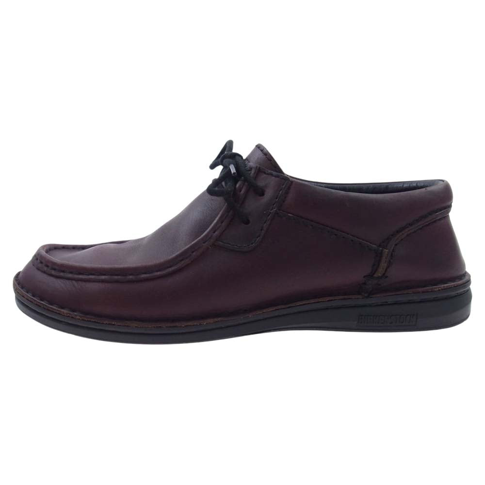 BIRKENSTOCK ビルケンシュトック 1-0005-43 PASADENA パサデナ レザー モカシン シューズ ブラウン系 26.5cm【中古】