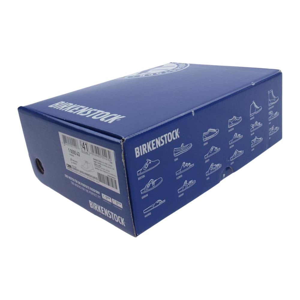 BIRKENSTOCK ビルケンシュトック 1-0005-43 PASADENA パサデナ レザー モカシン シューズ ブラウン系 26.5cm【中古】