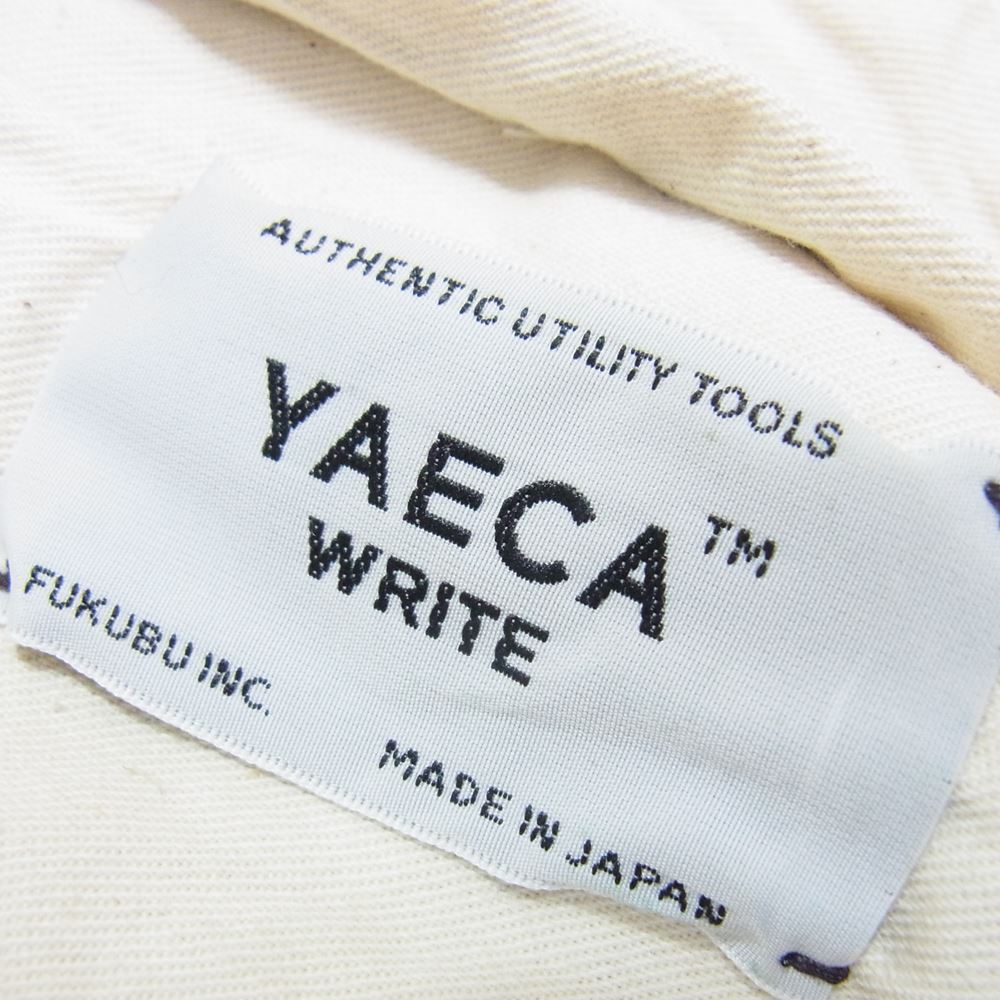 YAECA ヤエカ WRITE 起毛スエード ショルダーバッグ ベージュ系【中古】