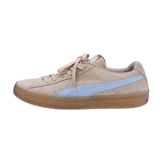 MAISON KITSUNE メゾンキツネ 381270-01 × PUMA プーマ SUEDE CREPE KITSUNE スエード クレープ キツネ スニーカー ベージュ系 26.5cm【中古】