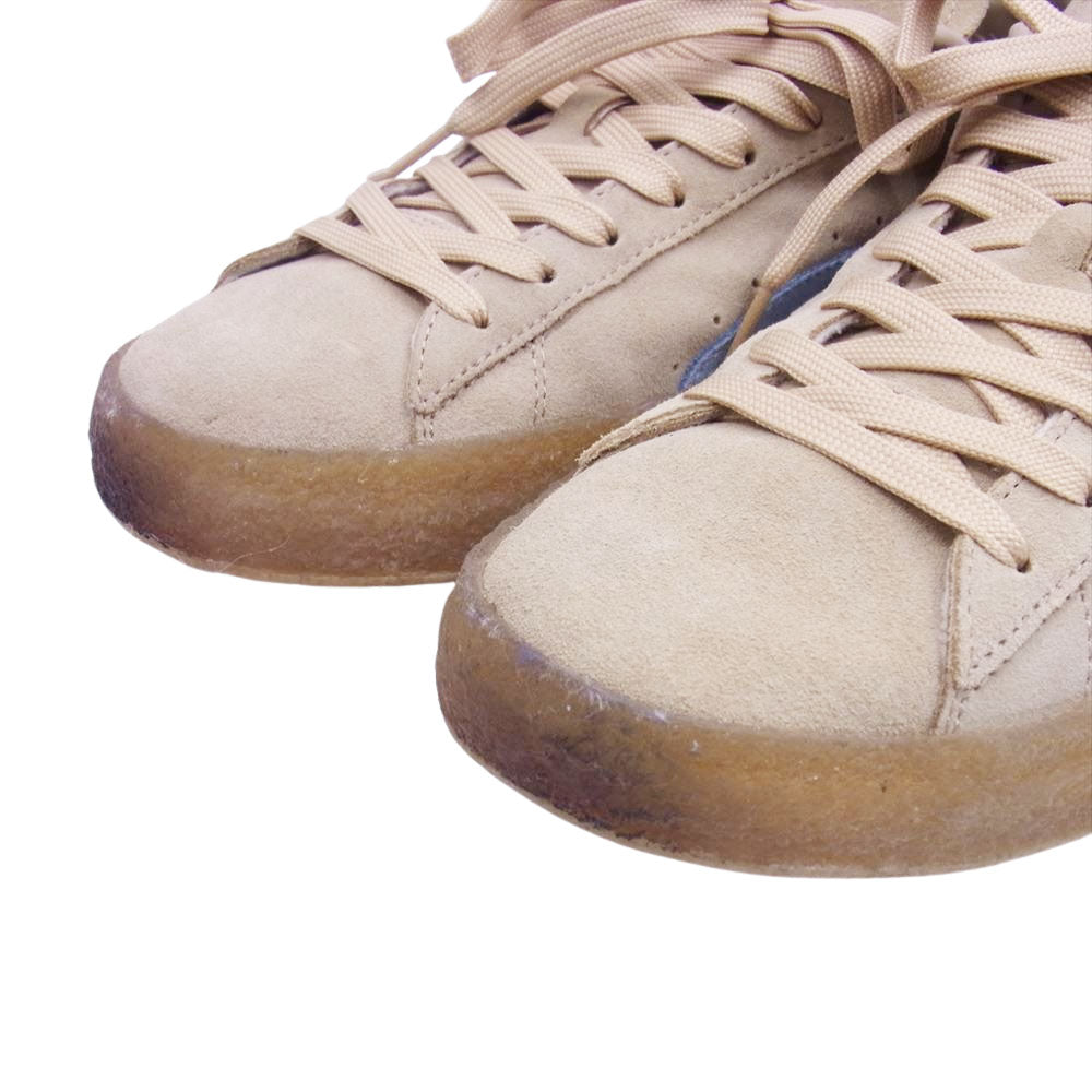 MAISON KITSUNE メゾンキツネ 381270-01 × PUMA プーマ SUEDE CREPE KITSUNE スエード クレープ キツネ スニーカー ベージュ系 26.5cm【中古】