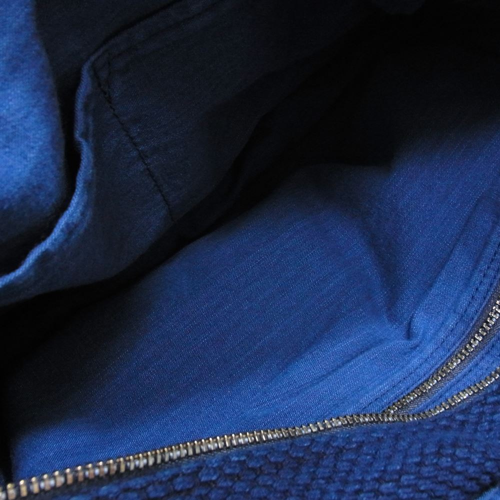 PORTER CLASSIC ポータークラシック PC KENDO SHOULDER BAG M  HOBO CUSTOM VER 剣道 ケンドー ショルダーバッグ ホーボー ハンドカスタム パッチワーク加工 ショルダーバッグ インディゴブルー系【中古】