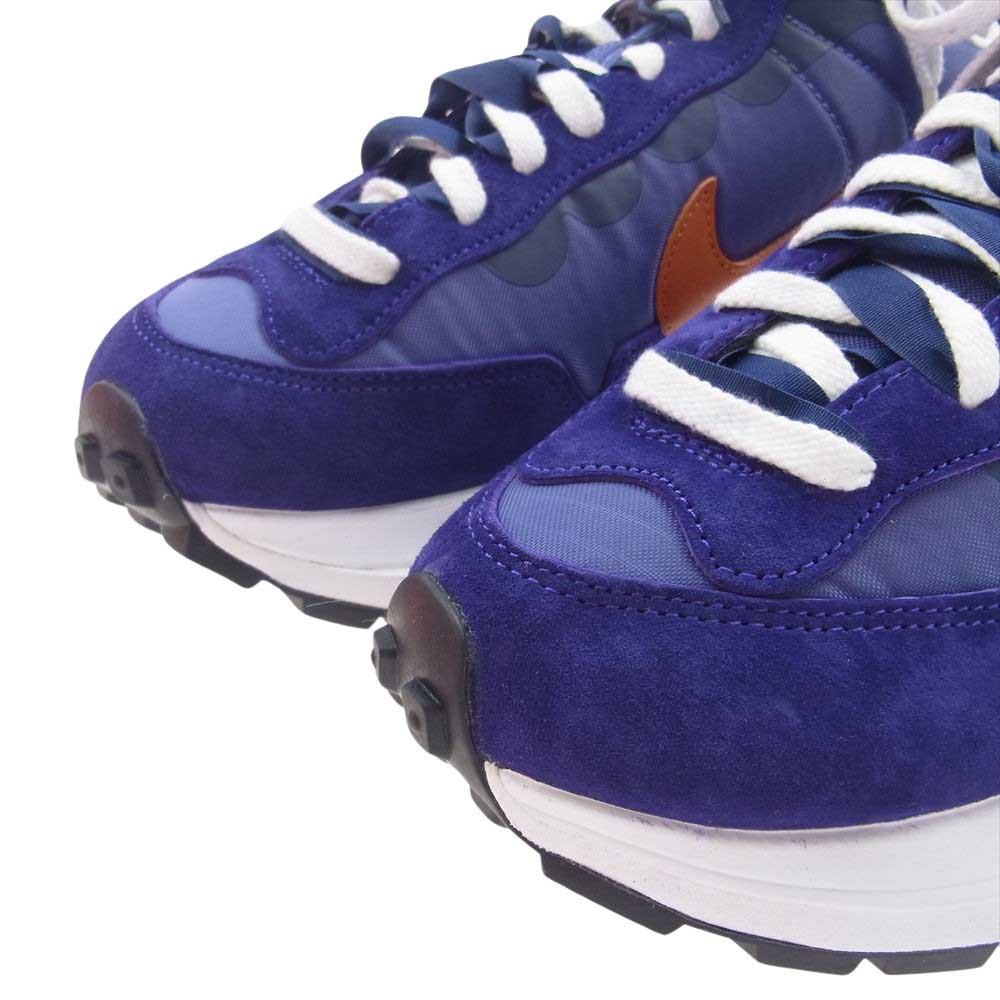 NIKE ナイキ DD1875-500 × SACAI サカイ VAPOR WAFFLE DARK IRIS ヴェイパー ワッフル ダークアイリス スニーカー パープル系 26.5cm【新古品】【未使用】【中古】