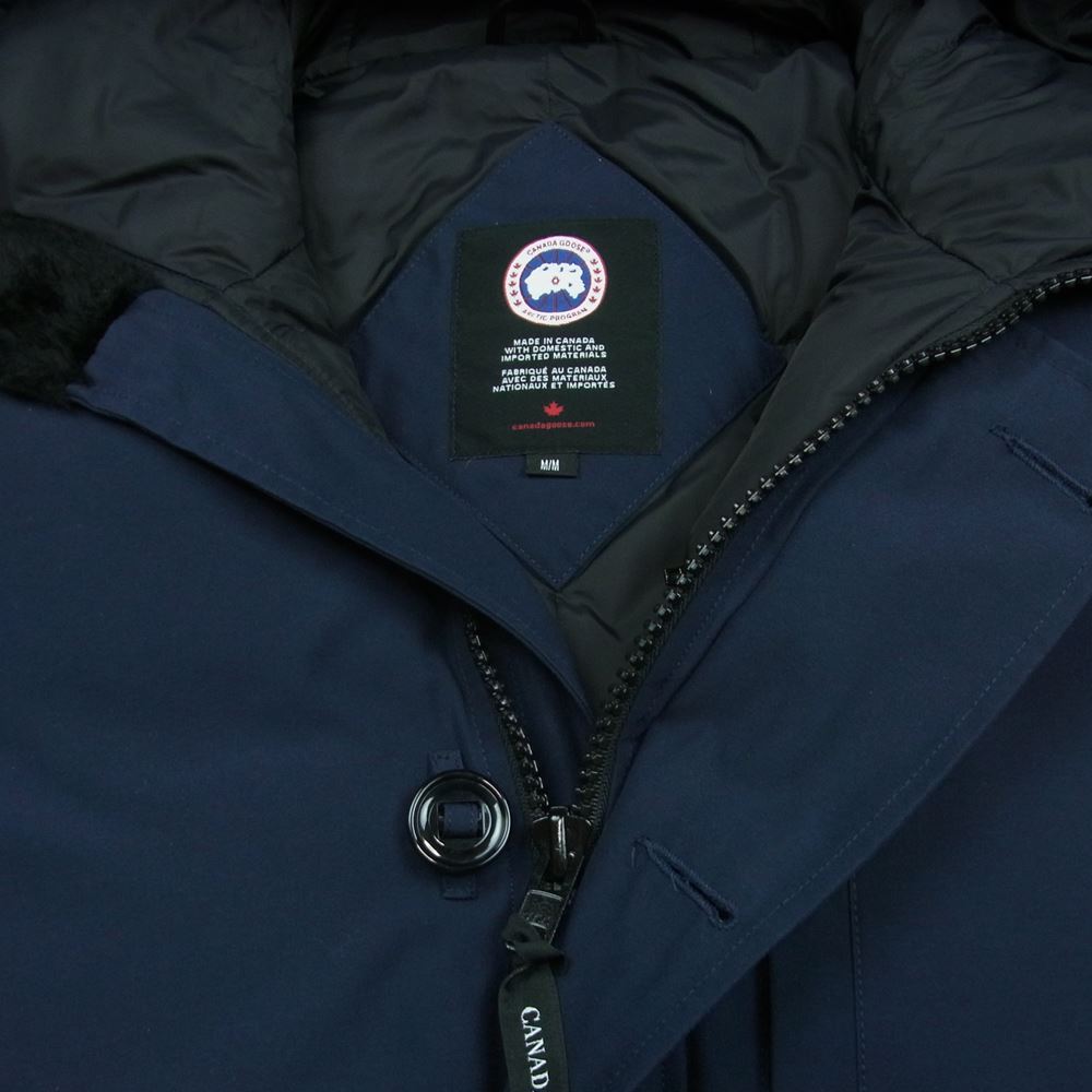 CANADA GOOSE カナダグース 3438JM 国内正規 サザビーリーグ Jasper Parka Heritage ジャスパー パーカ ダウン ジャケット ネイビー系 M【中古】