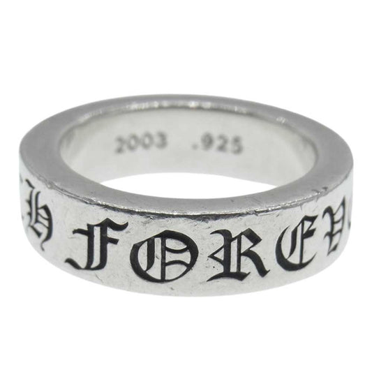 CHROME HEARTS クロムハーツ（原本無） SPACER FOREVER 6mm スペーサーフォーエバー リング シルバー系 17号【中古】