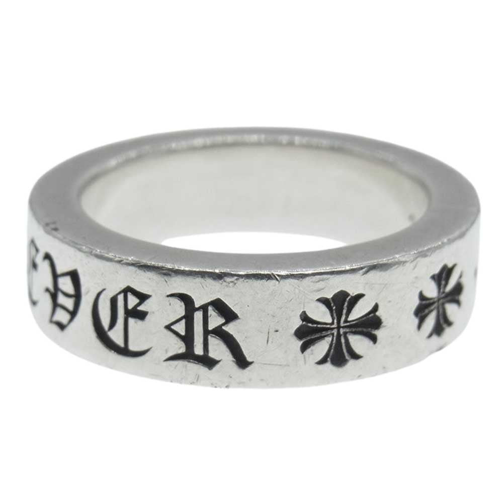 CHROME HEARTS クロムハーツ（原本無） SPACER FOREVER 6mm スペーサーフォーエバー リング シルバー系 17号【中古】