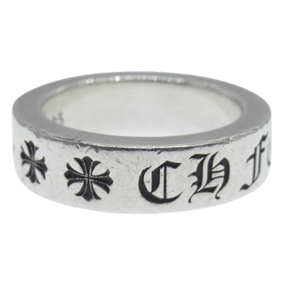 CHROME HEARTS クロムハーツ（原本無） SPACER FOREVER 6mm スペーサーフォーエバー リング シルバー系 17号【中古】