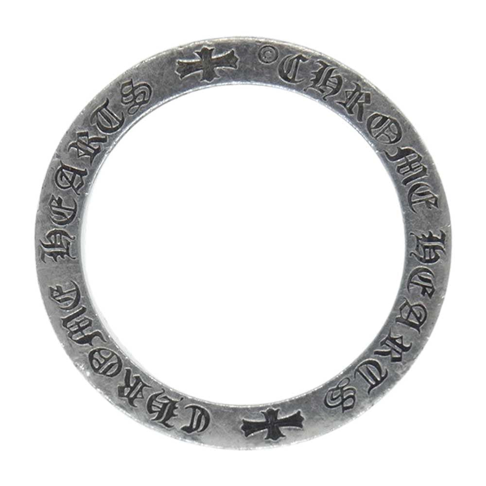 CHROME HEARTS クロムハーツ（原本無） SPACER FOREVER 6mm スペーサーフォーエバー リング シルバー系 17号【中古】
