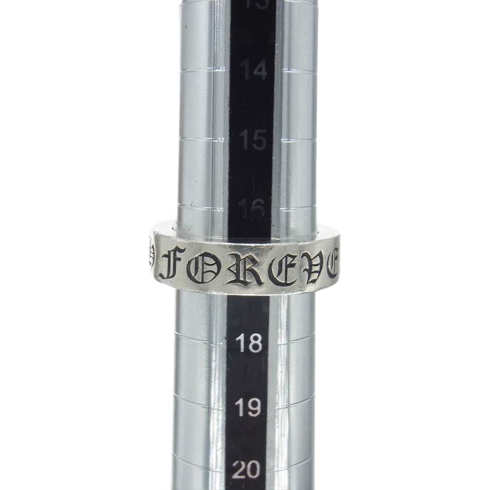 CHROME HEARTS クロムハーツ（原本無） SPACER FOREVER 6mm スペーサーフォーエバー リング シルバー系 17号【中古】