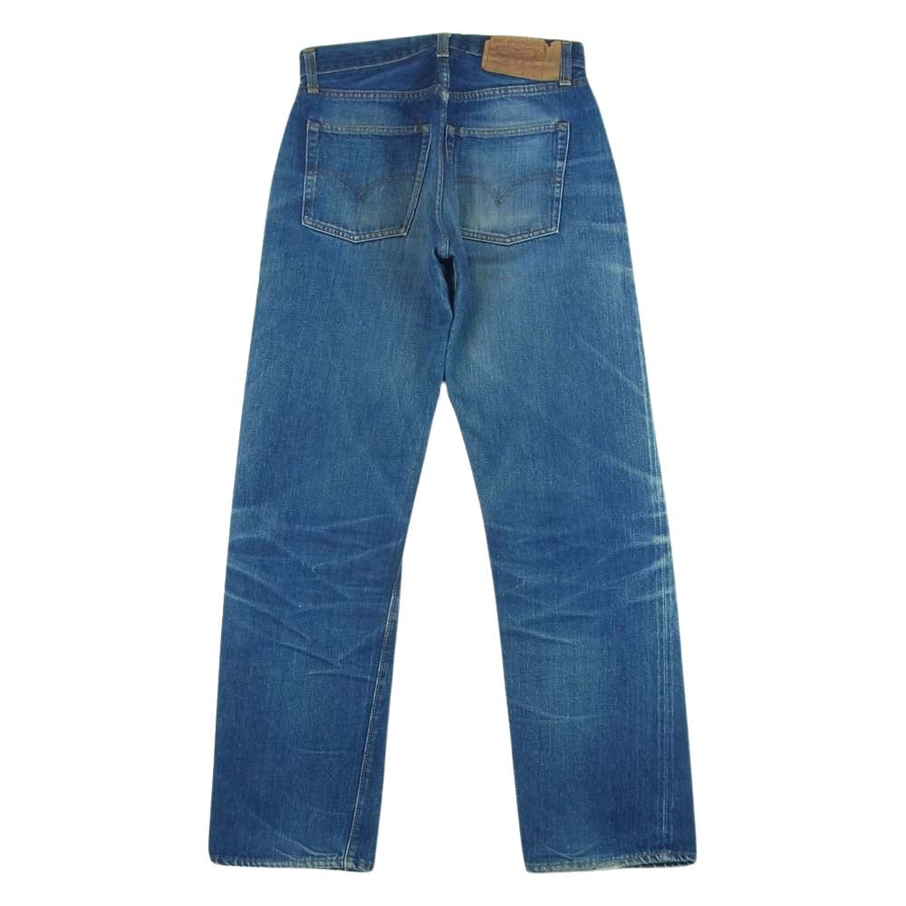 Levi's リーバイス ヴィンテージ オリジナル 501 66前期 BIG E ボタン裏刻印6 デニム パンツ インディゴブルー系 W29 L34【中古】