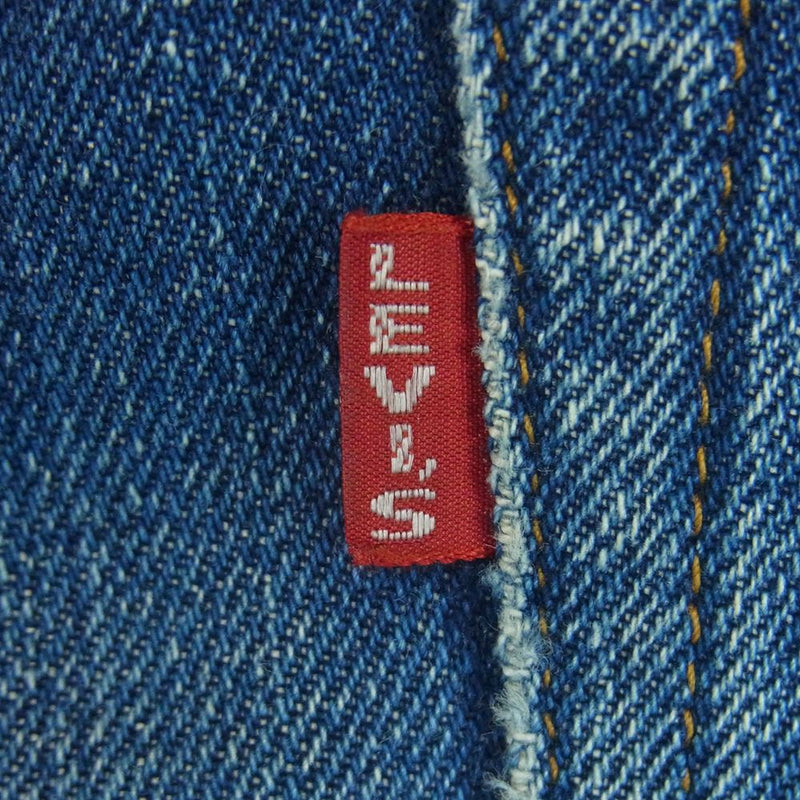 Levi's リーバイス ヴィンテージ オリジナル 501 66前期 BIG E ボタン裏刻印6 デニム パンツ インディゴブルー系 W29 L34【中古】
