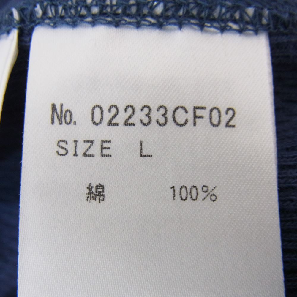 HYSTERIC GLAMOUR ヒステリックグラマー 23AW 02233CF02 MONSTER TRUCK モンスタートラック フルジップ パーカー ネイビー系 L【新古品】【未使用】【中古】