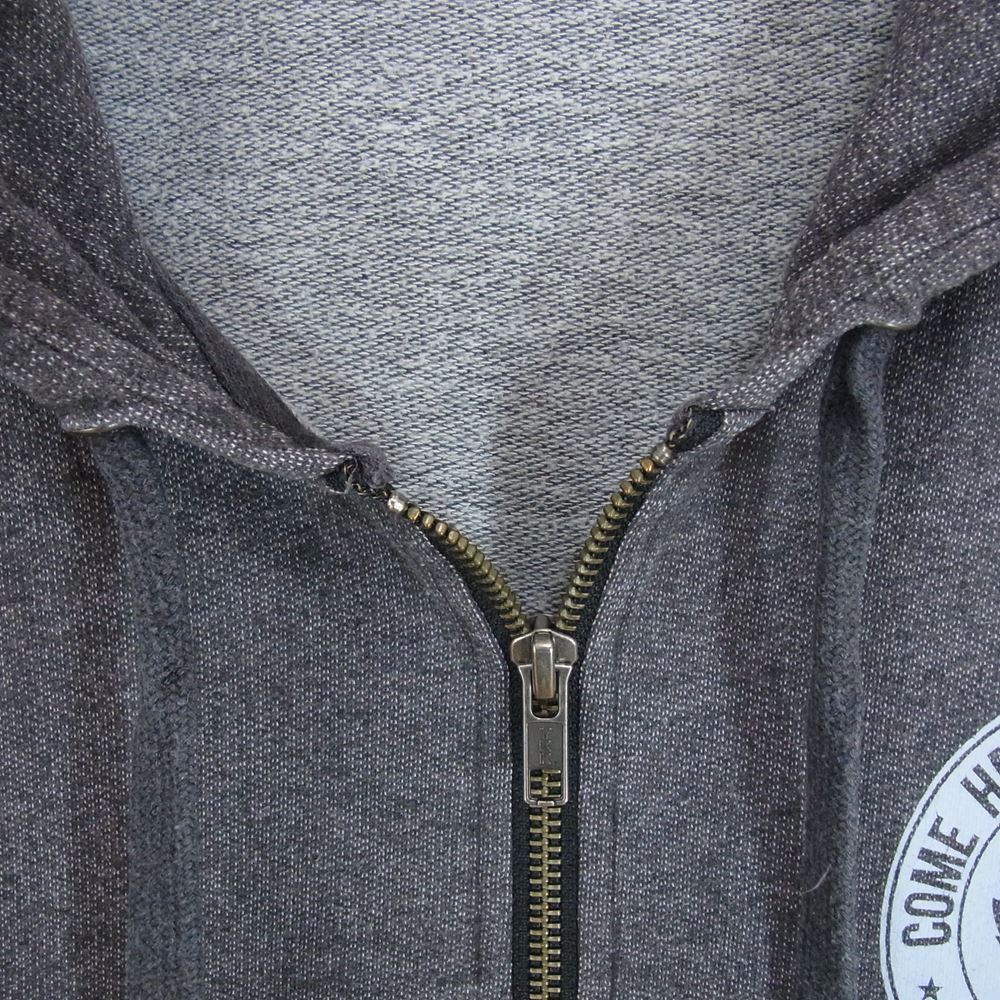 patagonia パタゴニア 15AW 39413 15年製 Torpedo Crew Lightweight Full-Zip Hooded Sweatshirt ライトウェイト フルジップ フーデッド スウェット パーカー グレー系 S【中古】