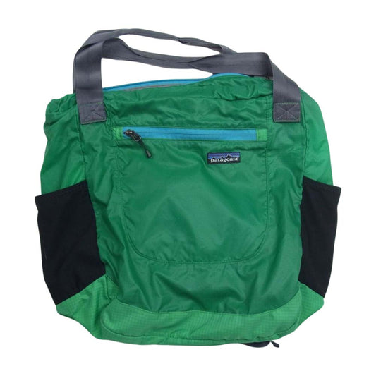 patagonia パタゴニア 12AW 48807 12年製 Lightweight Travel Tote Bag ライトウェイト トラベル トート バッグ グリーン系【中古】